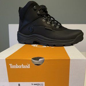 Timberland White Ledge Waterproof Hiking Boots Womens Size 8 Black NIB